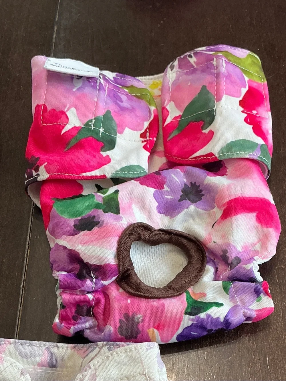 Floral Reusable dogs Diaper Cover - Pink, Lavender, Teal Options - NEW!